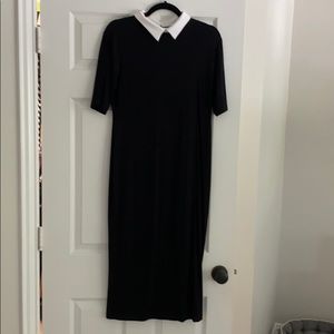 Black and white ASOS maternity dress NWT